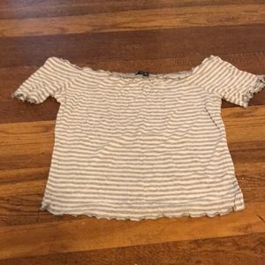 Off the shoulder top